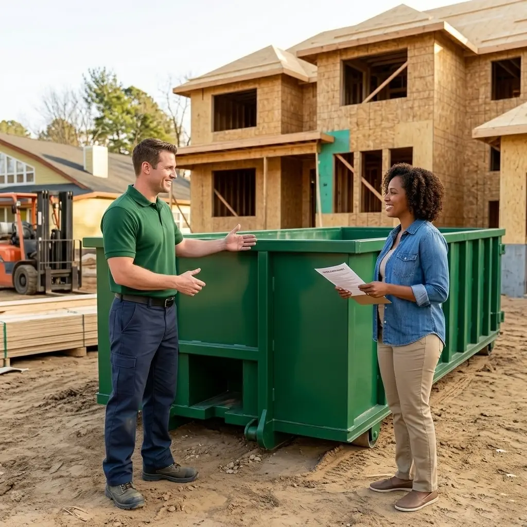 20 yard construction dumpster rental Tyler TX construction debris